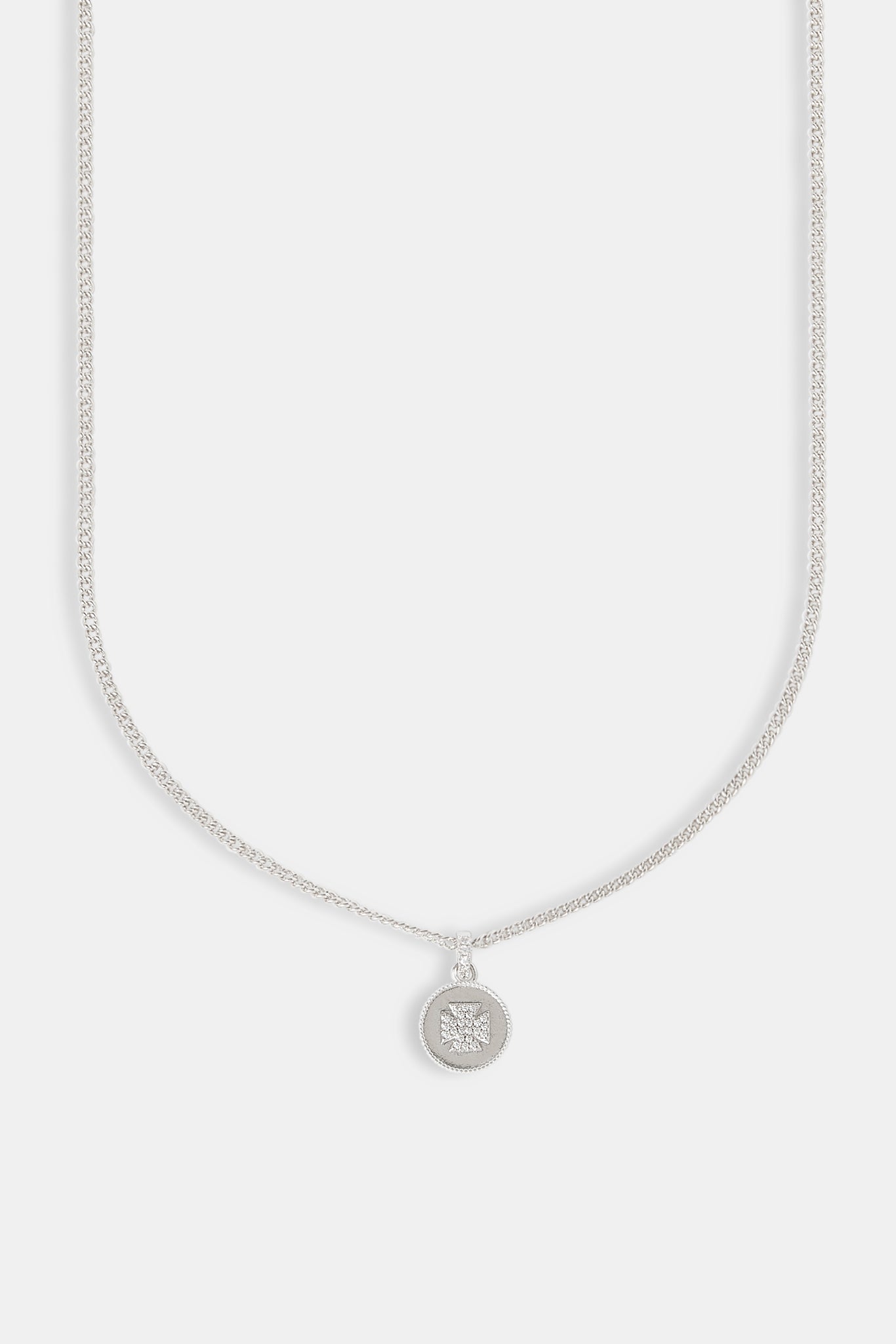 Halskette mit Mikro-Eismotiv – 12 mm